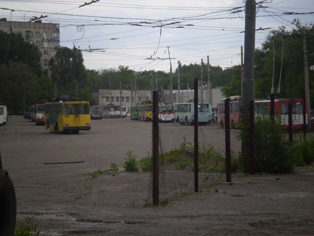 Днепр — Территория троллейбусных депо
