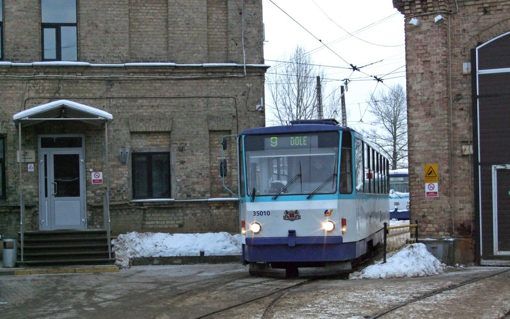 Рига, Tatra T3MR (T6B5-R) № 35010