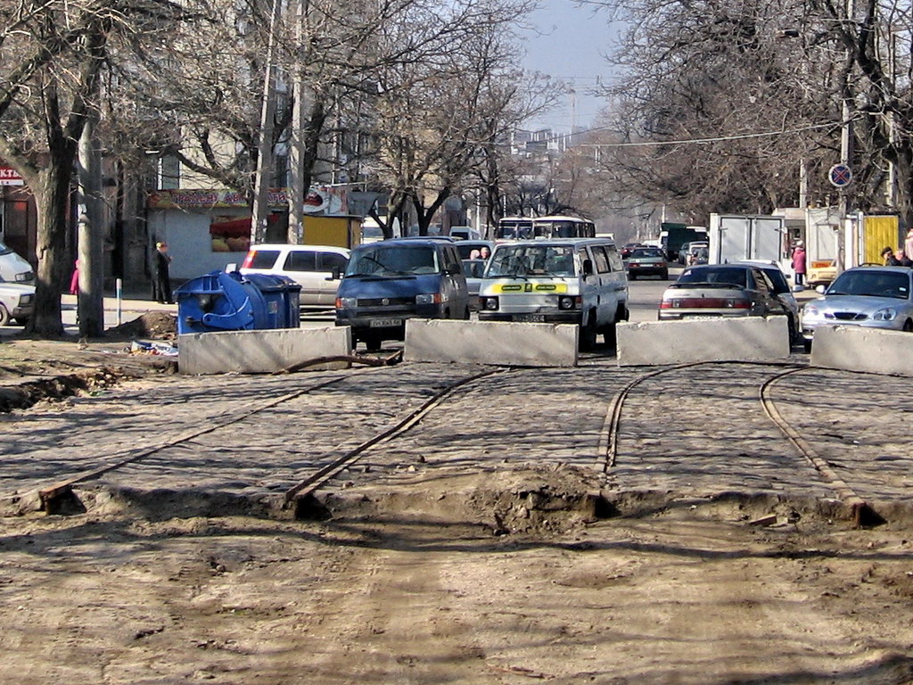 Одесса — 2007 — Реконструкция Колонтаевской улицы