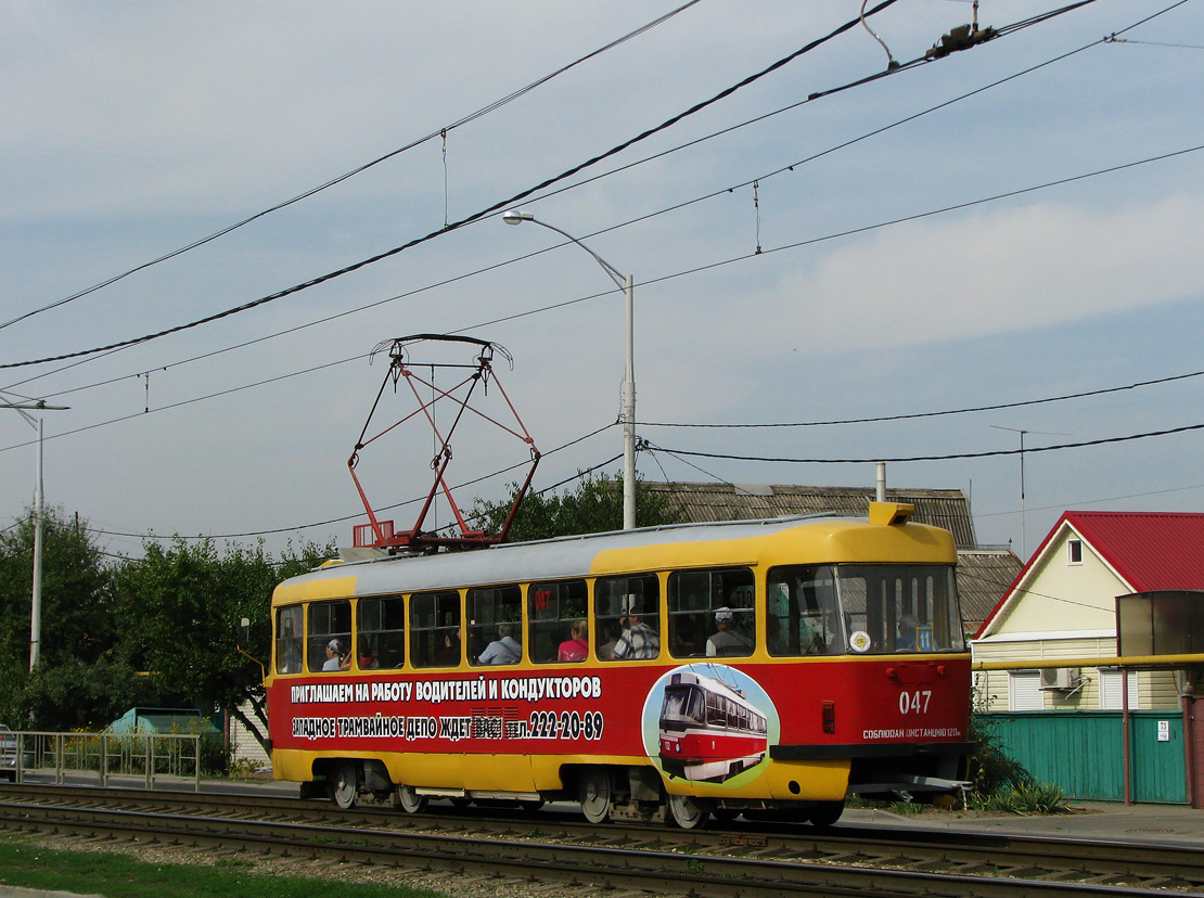 Краснодар, Tatra T3SU № 047