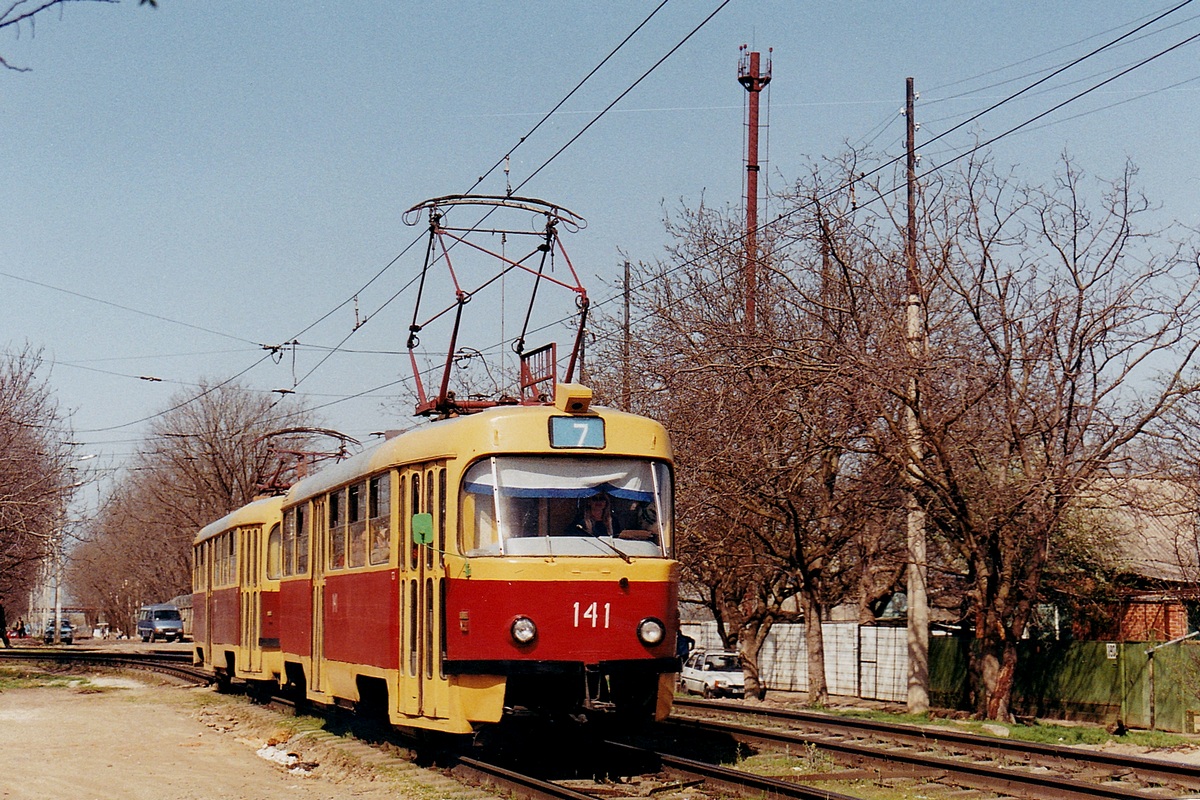 Краснодар, Tatra T3SU № 141