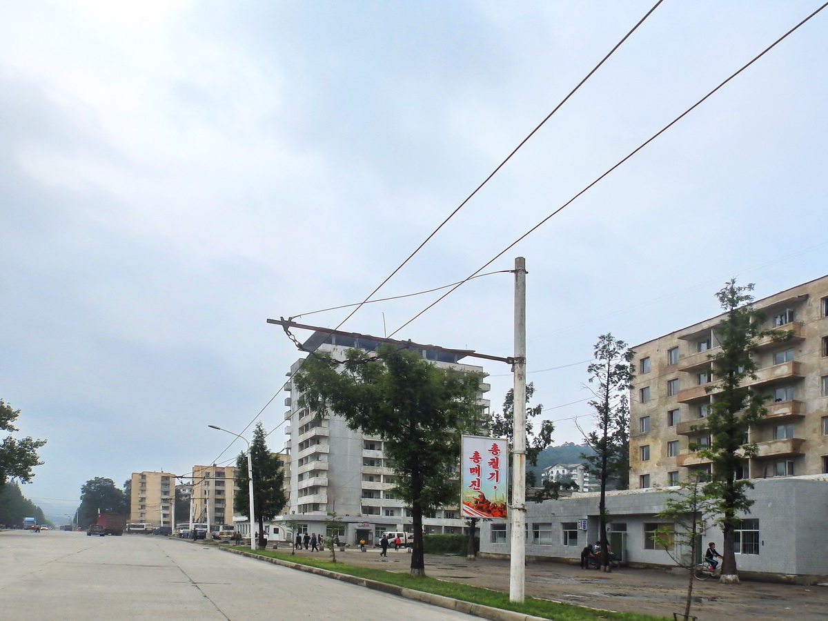 Вонсан — Троллейбусные линии и инфраструктура