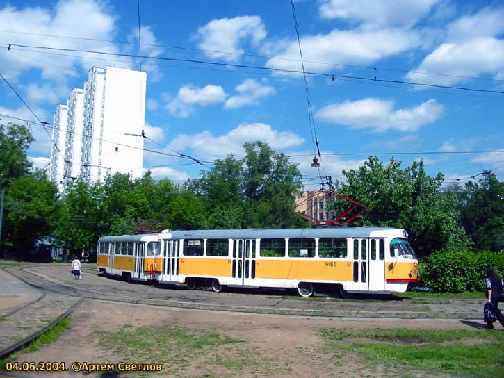 Maskva, Tatra T3SU nr. 1486
