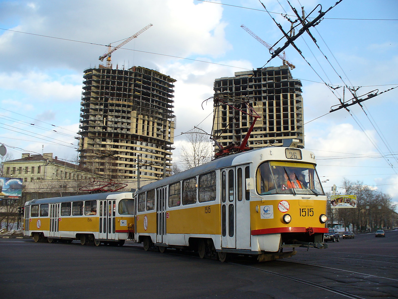 Moskau, Tatra T3SU Nr. 1515
