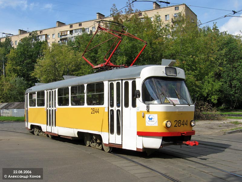 Moskwa, Tatra T3SU Nr 2844