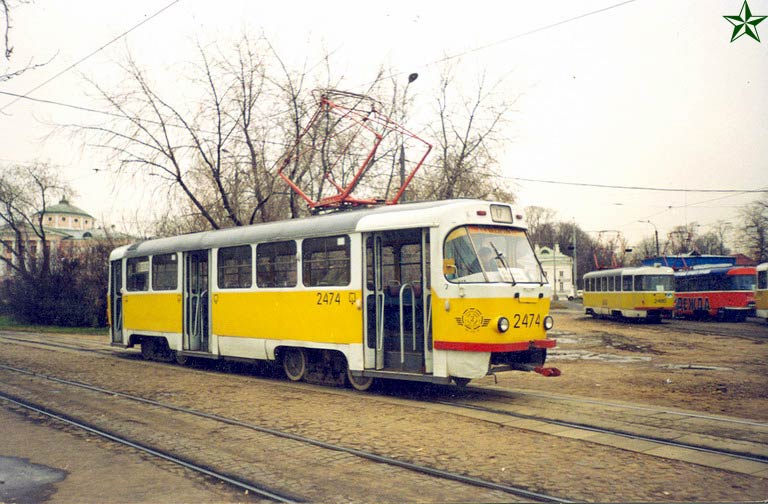 Moscova, Tatra T3SU nr. 2474