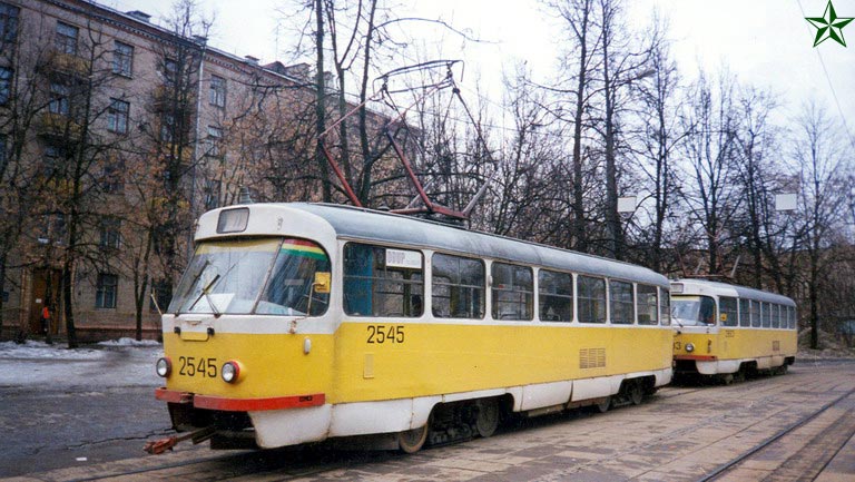 Maskava, Tatra T3SU № 2545
