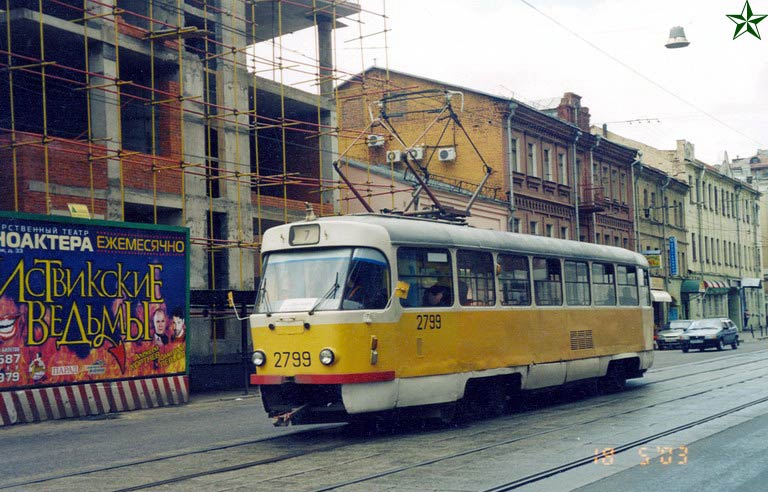 Moszkva, Tatra T3SU — 2799
