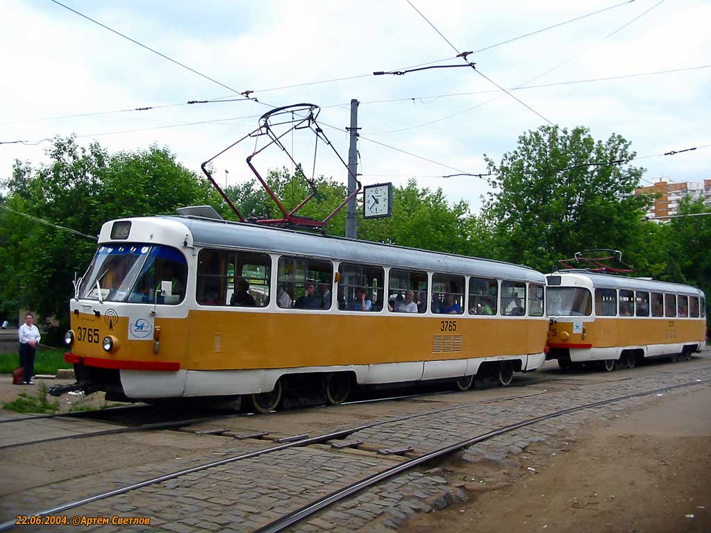 Moszkva, Tatra T3SU — 3765