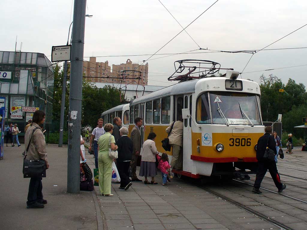 莫斯科, Tatra T3SU # 3906