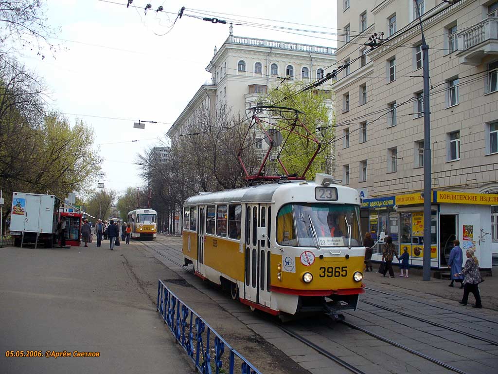 Maskva, Tatra T3Т nr. 3965