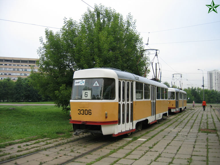 Масква, Tatra T3SU № 3306