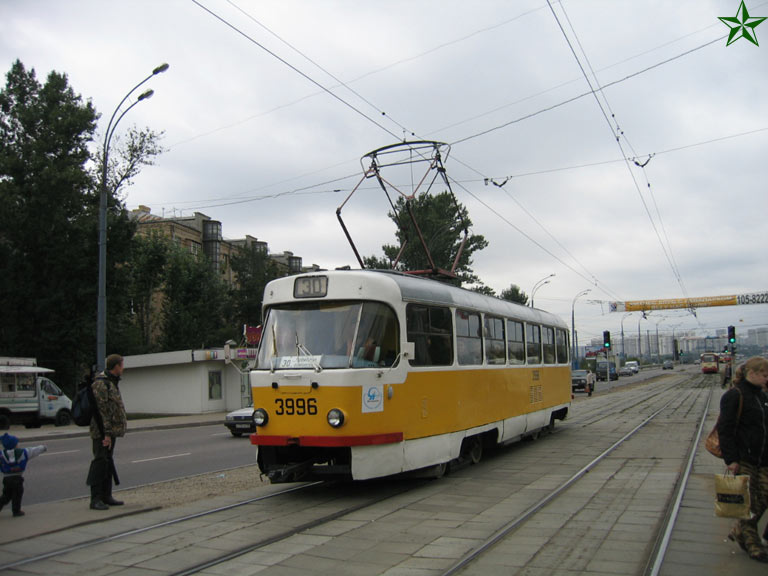 Масква, Tatra T3SU № 3996