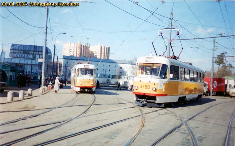 Moskva, Tatra T3Т č. 3780