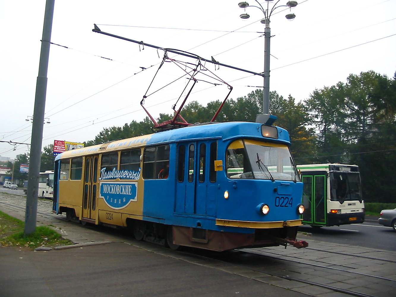 Москва, Tatra T3SU № 0224