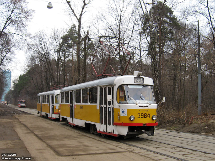 Moscova, Tatra T3SU nr. 3984