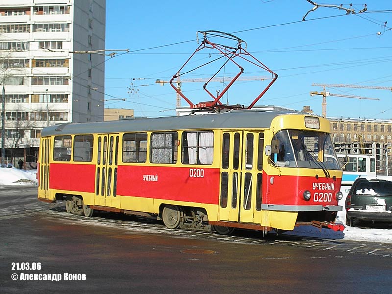莫斯科, Tatra T3SU # 0200