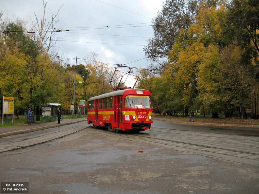 Moskva, Tatra T3SU č. 0225