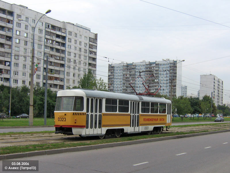 Масква, Tatra T3SU № 0323
