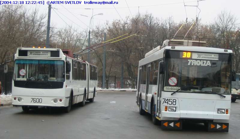Moskwa, Trolza-62052.01 [62052B] Nr 7600; Moskwa, Trolza-5275.05 “Optima” Nr 7458
