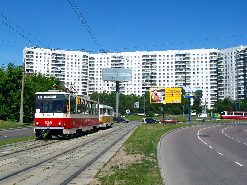Moscou, Tatra T6B5SU N°. 0301