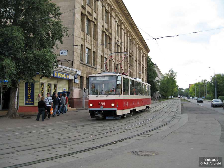 Москва, Tatra T6B5SU № 0301