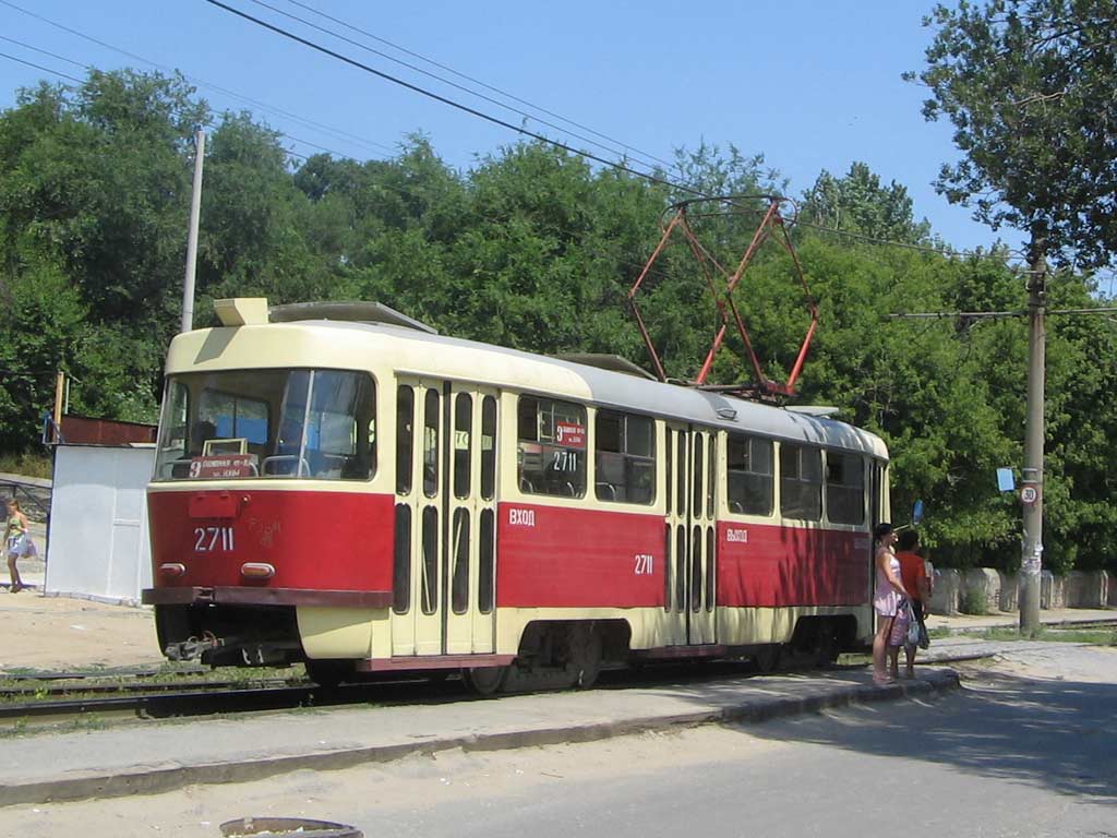 Volgograd, Tatra T3SU # 2711