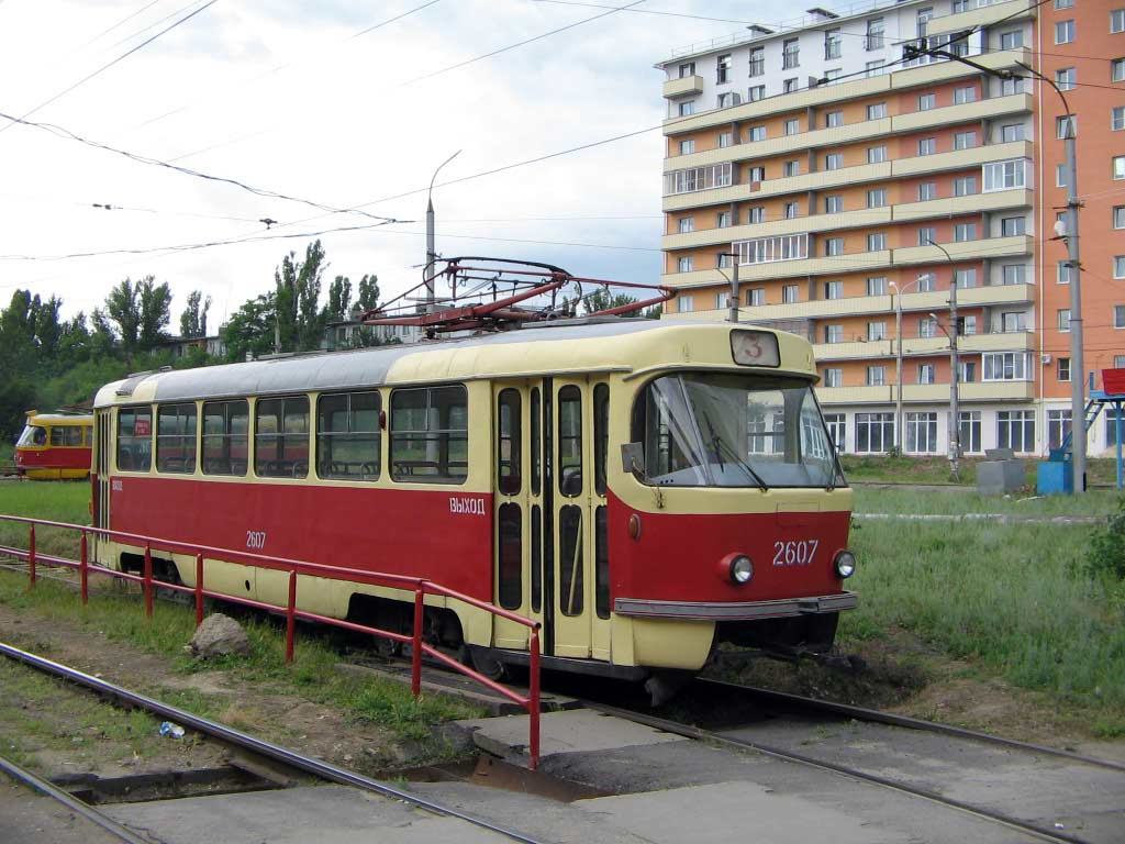 Volgograda, Tatra T3SU (2-door) № 2607