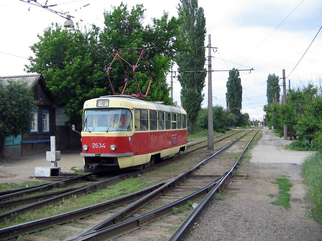 Валгаград, Tatra T3SU (двухдверная) № 2634