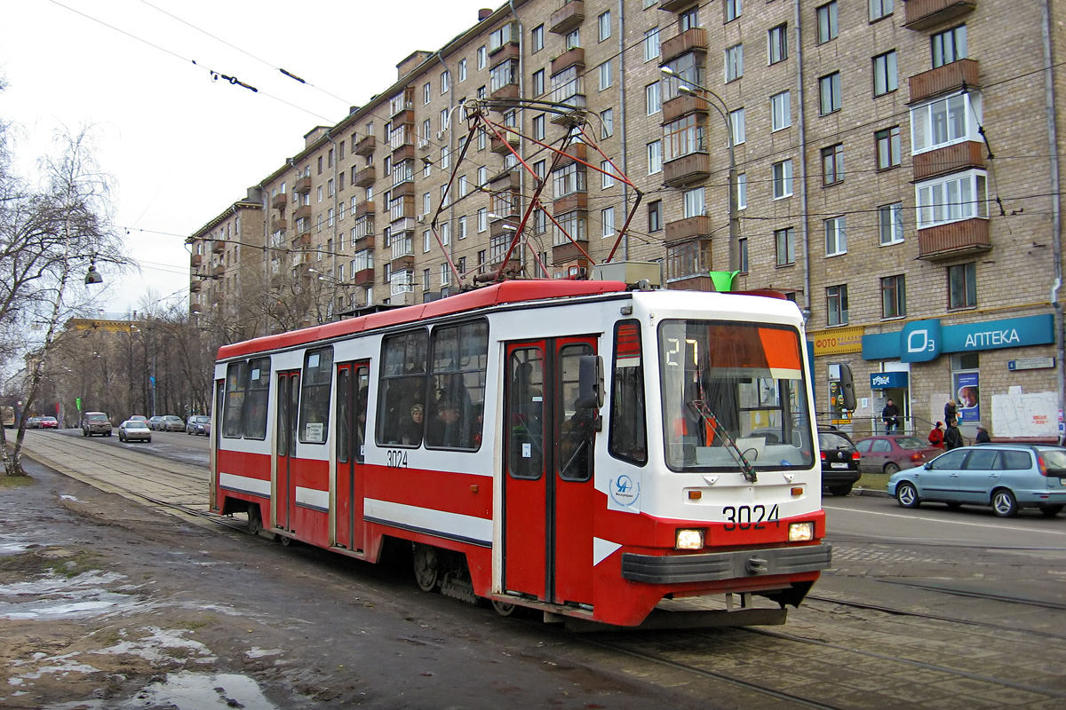 Москва, 71-134А (ЛМ-99АЭ) № 3024