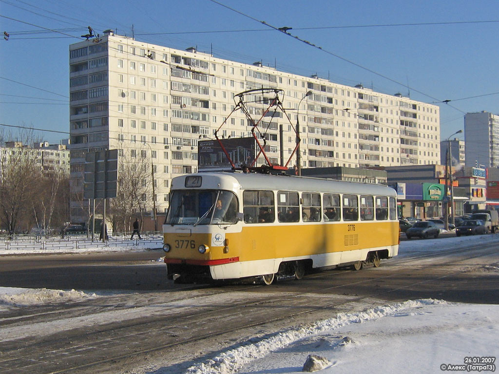 Maskava, Tatra T3SU № 3776