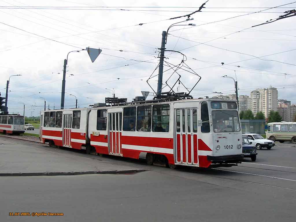 Санкт Петербург, ЛВС-86К № 1012