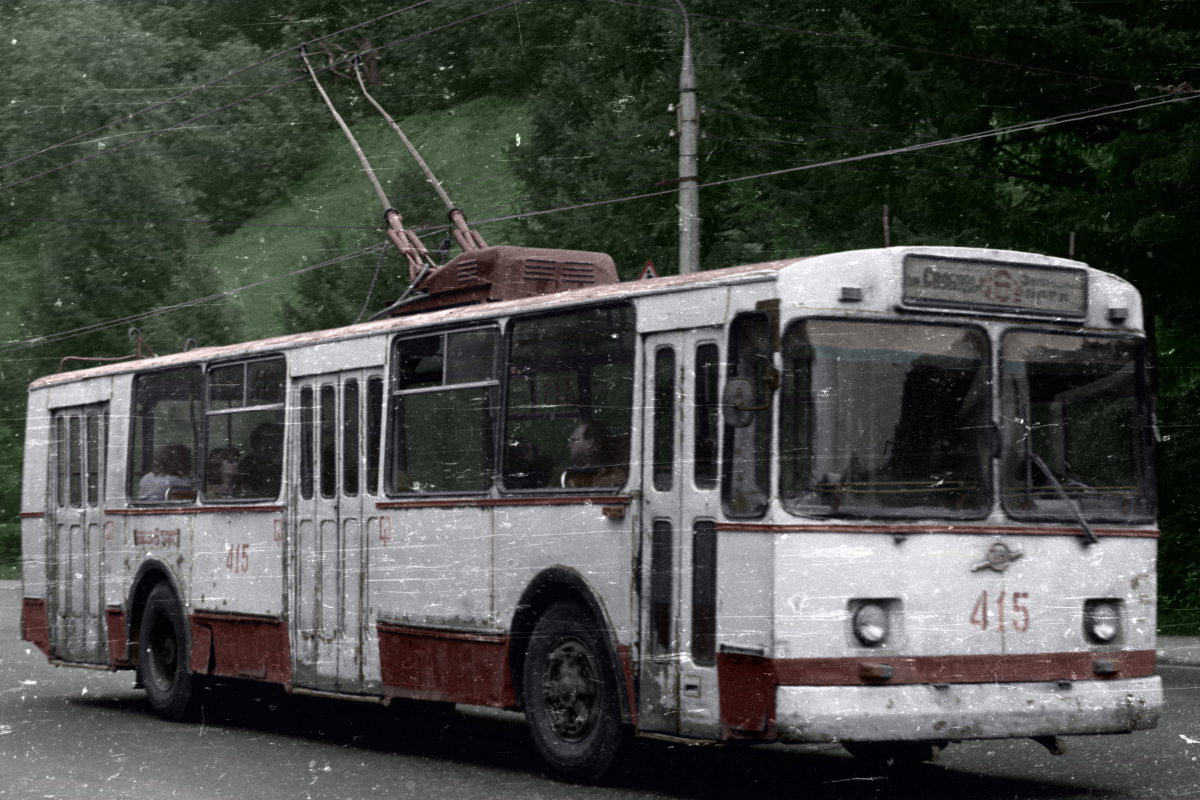 Vladimir, ZiU-682V # 415; Vladimir — Closed Trolleybus Lines