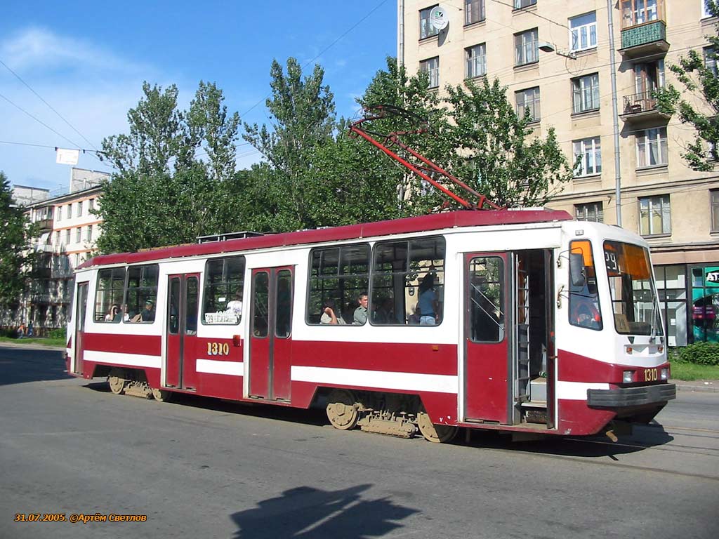Saint-Petersburg, 71-134A (LM-99AV) č. 1310