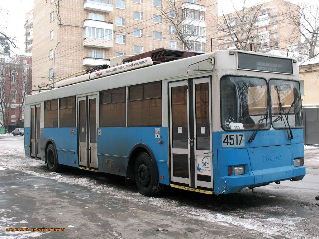 Moskwa, Trolza-5275.05 “Optima” Nr 4517