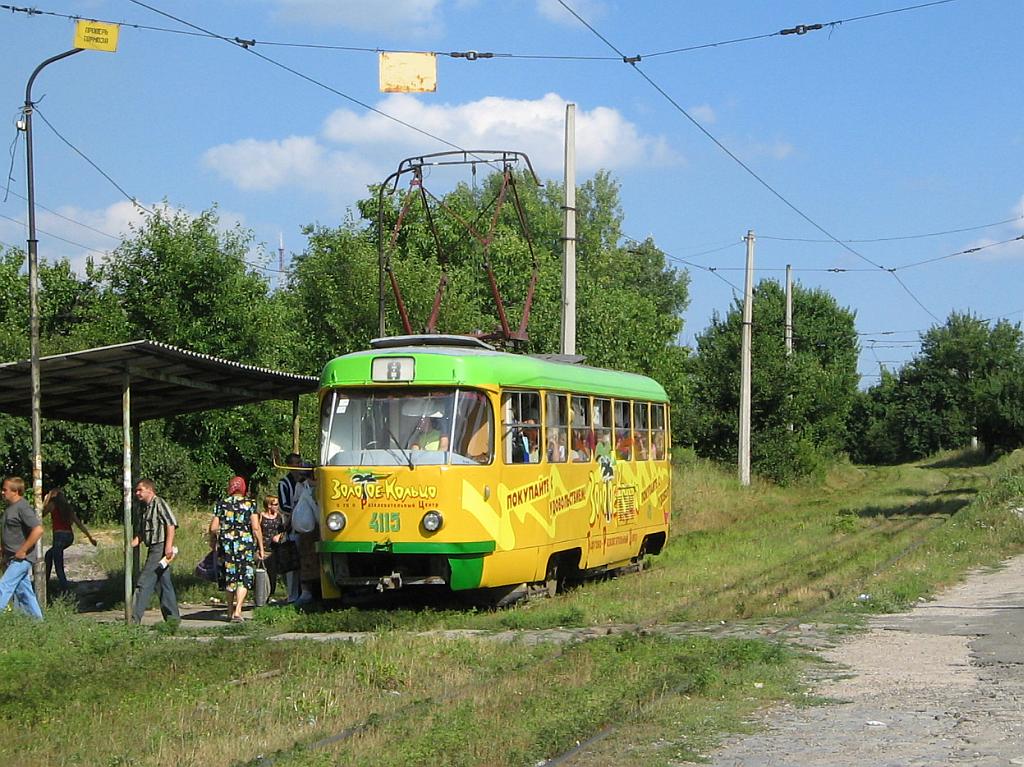 Donetsk, Tatra T3SU # 4115