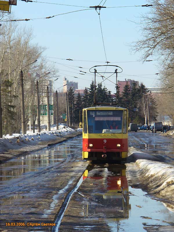 Тверь, Tatra T6B5SU № 9; Тверь — Тверской трамвай в начале 2000-х гг. (2002 — 2006 гг.)