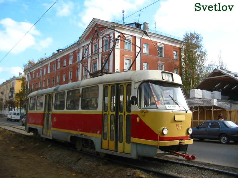 Tverė, Tatra T3SU nr. 123; Tverė — Construction and repair of tramways (1991 — 2018)