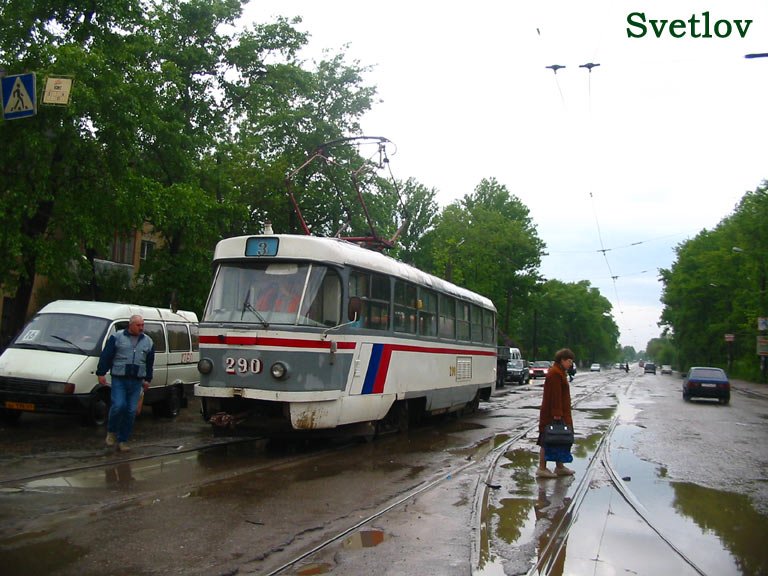 Tver, Tatra T3SU № 290; Tver — Tver tramway in the early 2000s (2002 — 2006)