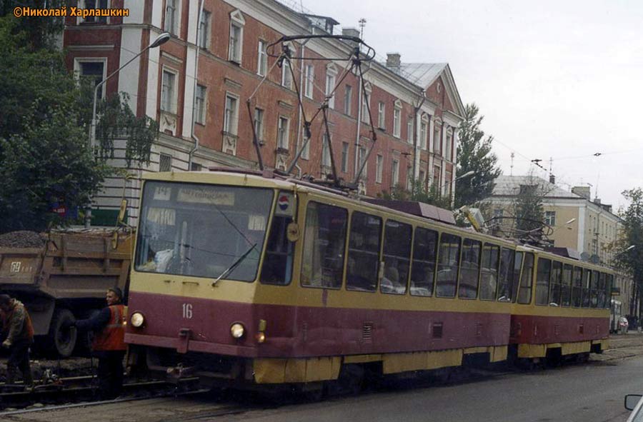 Тверь, Tatra T6B5SU № 16; Тверь — Строительство и ремонт трамвайных путей (1991 — 2018 гг.)