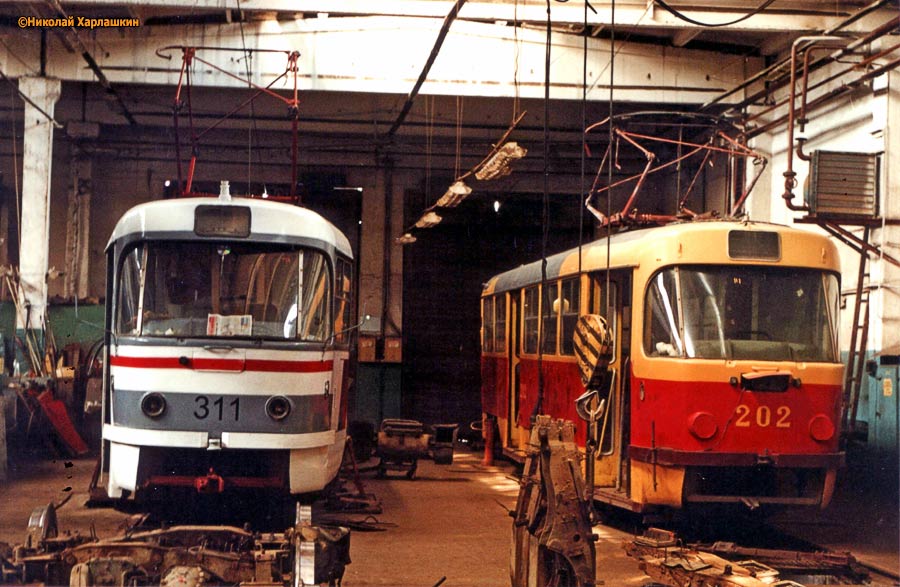 Тверь, Tatra T3SU № 202; Тверь, Tatra T3SU № 311