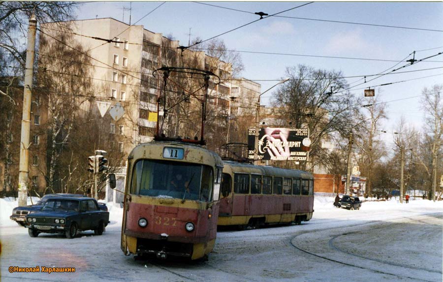 Тверь, Tatra T3SU № 327; Тверь — Тверской трамвай в начале 2000-х гг. (2002 — 2006 гг.)