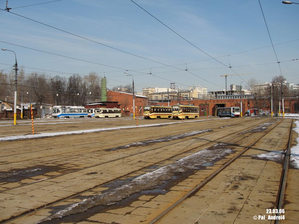 Moskva — Tram depots: [5] Rusakova