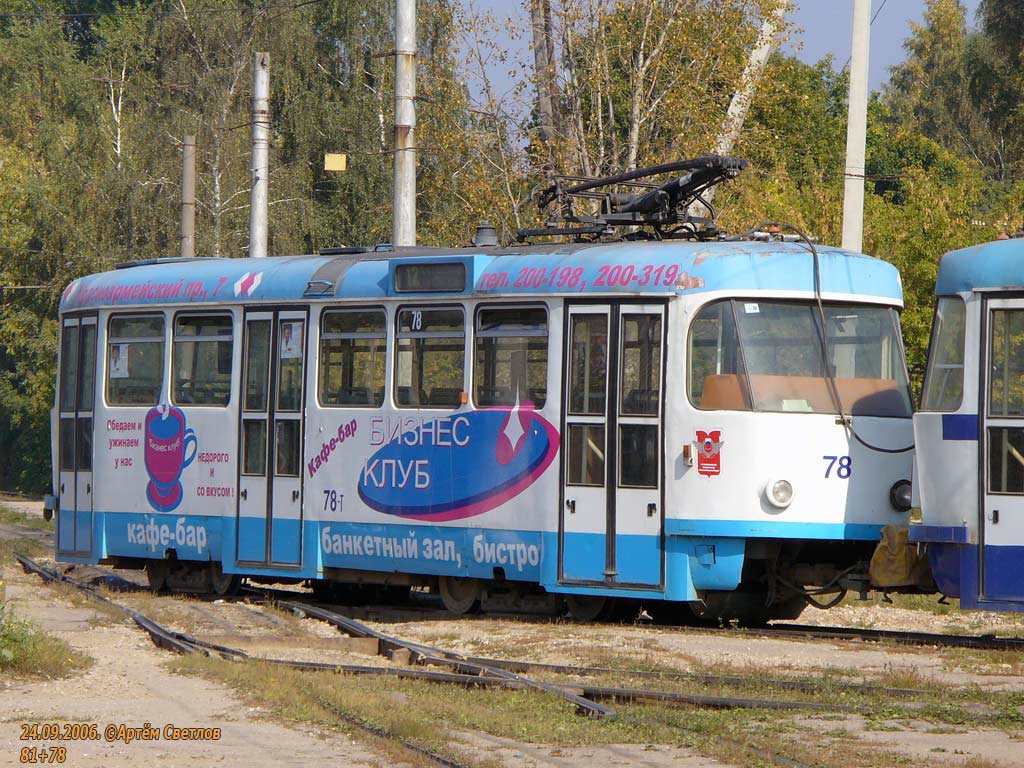 Тула, Tatra T3DC2 № 78