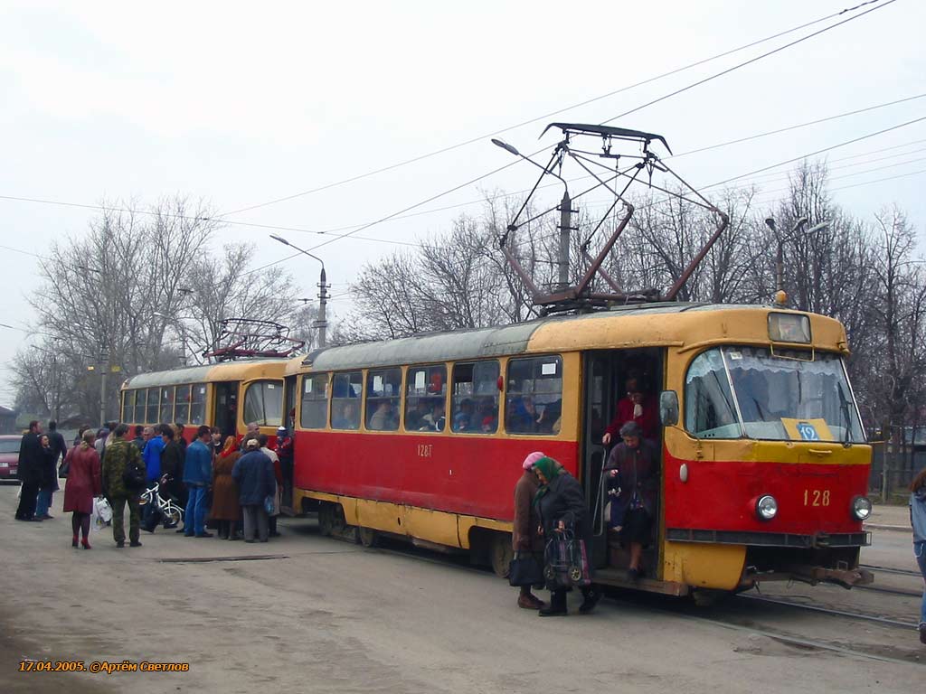 Тула, Tatra T3SU (двухдверная) № 128