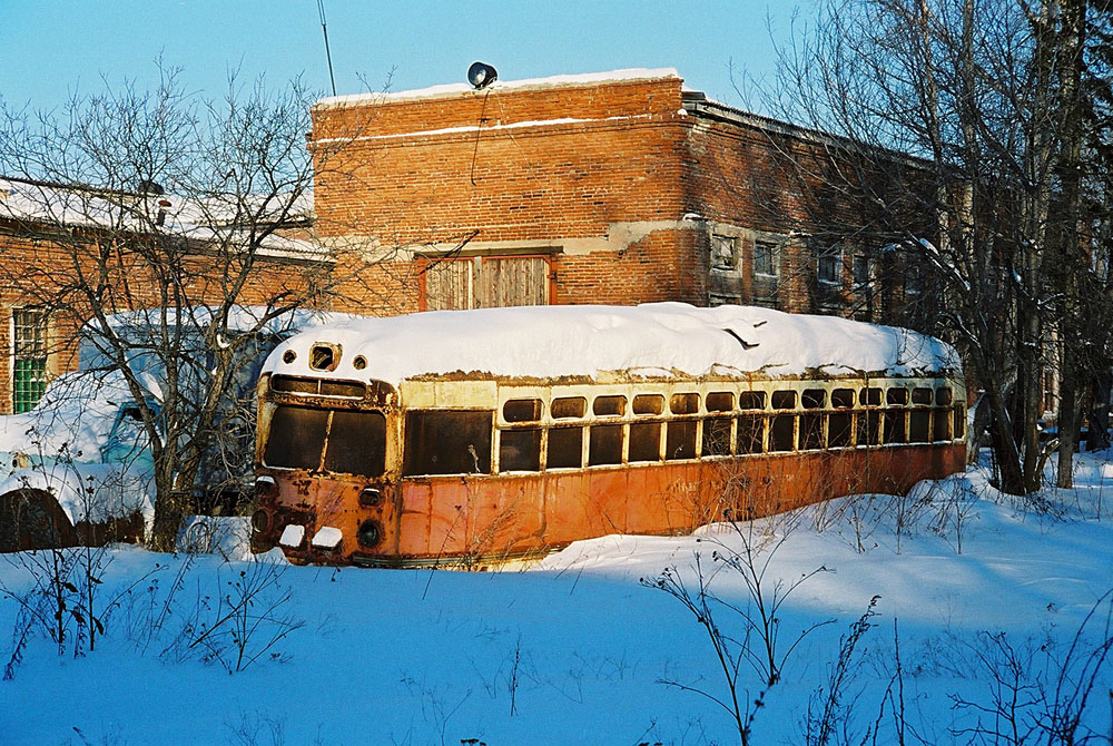 Volchansk, MTV-82 č. 2; Volchansk — Barns and sheds; Volchansk — Tram depot & Volchanka terminal
