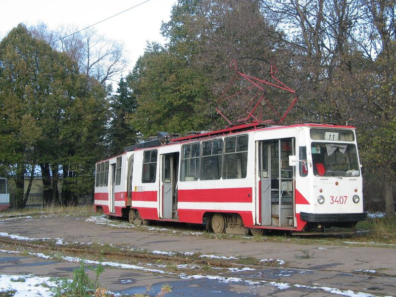 Санкт-Петербург, ЛВС-86К № 3407