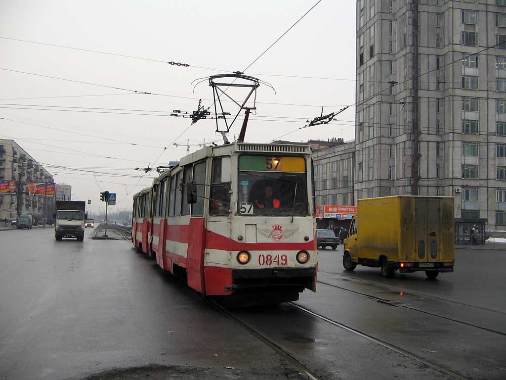 Санкт-Петербург, 71-605 (КТМ-5М3) № 0849