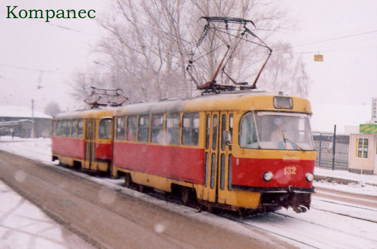 Тула, Tatra T3SU (двухдверная) № 132