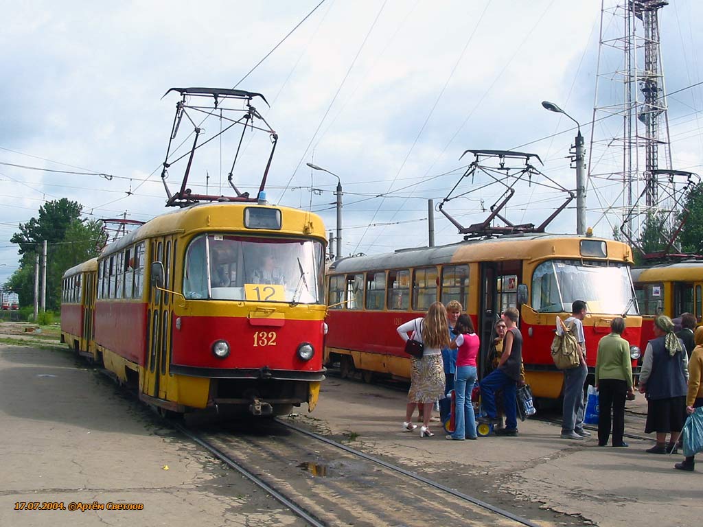 Тула, Tatra T3SU (двухдверная) № 132